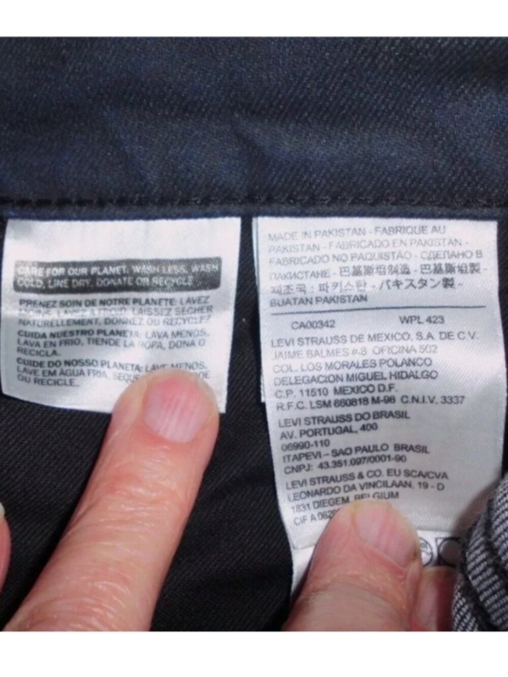Levi’s 511 Men’s Slim Skinny Jeans 30 Dark Blue Stretch Quiet Luxury Minimalist - Picture 6 of 7